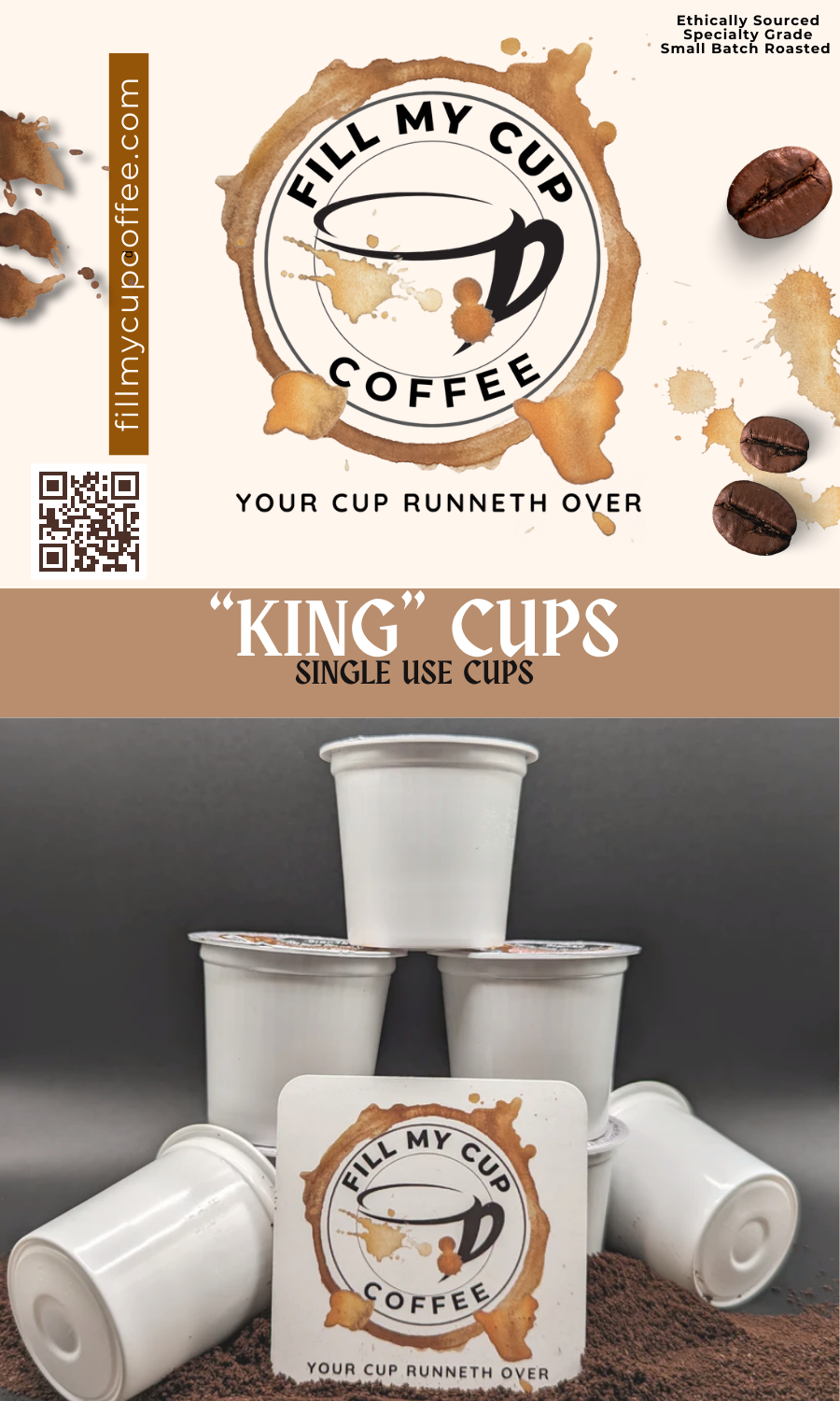 "King" Cups- Single Use Cups