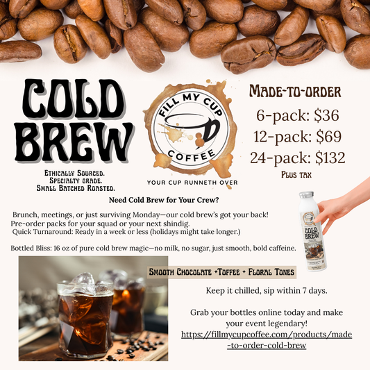 MADE-TO-ORDER COLD BREW